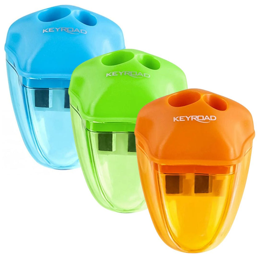 Keyroad Sharpener Dual Hole - Star x 1pc Assortment