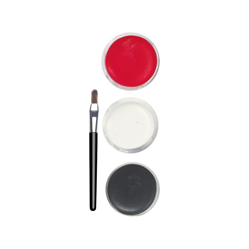 Keyroad Face Paints With Small Brush - Various Colours