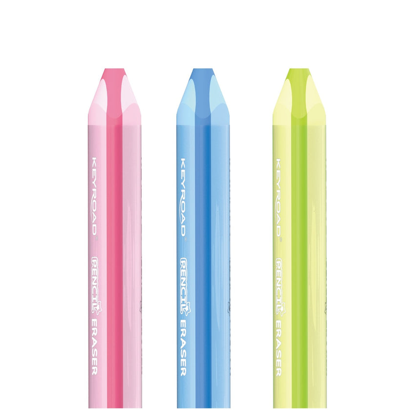 Keyroad Triangular Eraser - Stick x 1pc Assortment