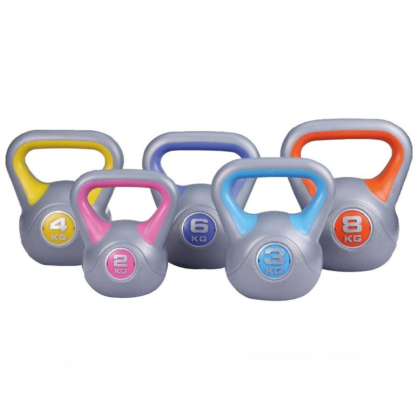 LiveUp Plastic Kettlebell - 6kg x 1pc