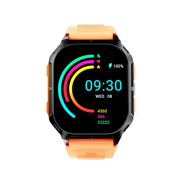 HiFuture Smartwatch Ultra 3 - Black/Orange Wrist Watch
