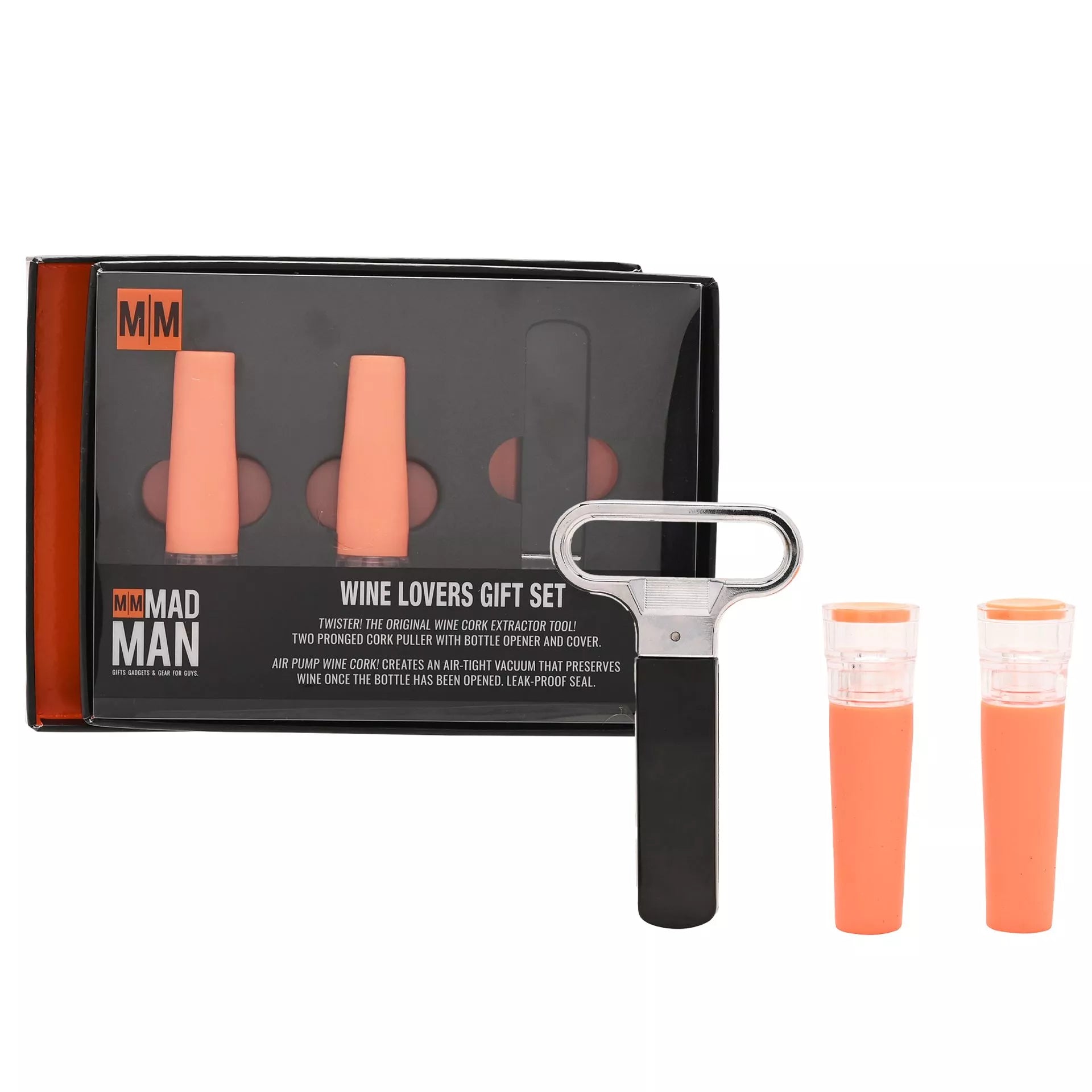 Mad Man Wine Lovers Gift Set