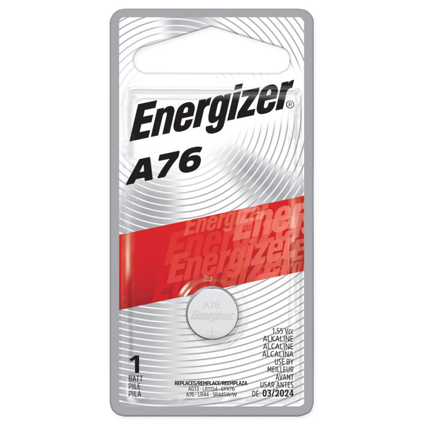 Energizer Alkaline Battery A Pack Of 1pc - LR44/A76