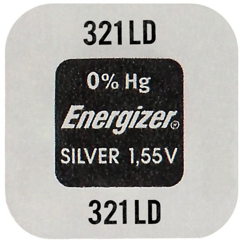 Energizer Silver Battery A Pack Of 1pc - 321