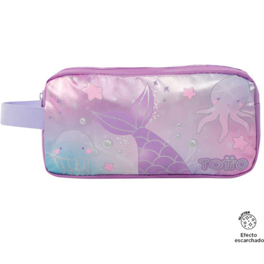 Totto 2 Compartments Pencil Case 23 x 12 x 9cm - Sireny