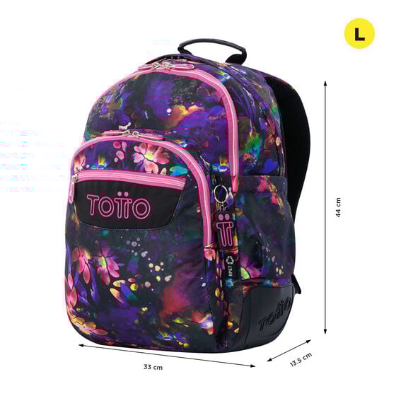 Totto Backpack 44 x 33 x 13.5cm - Flower Galaxy