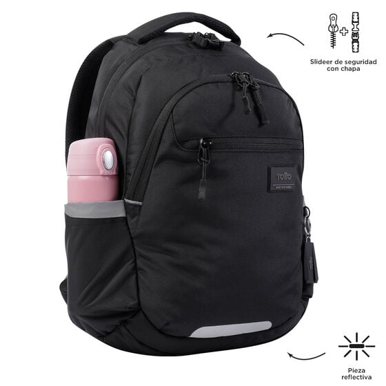 Totto Backpack 44 x 31 x 16cm - Black