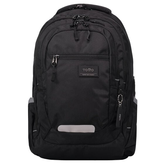Totto Backpack 46.5 x 30.5 x 18.5cm - Black