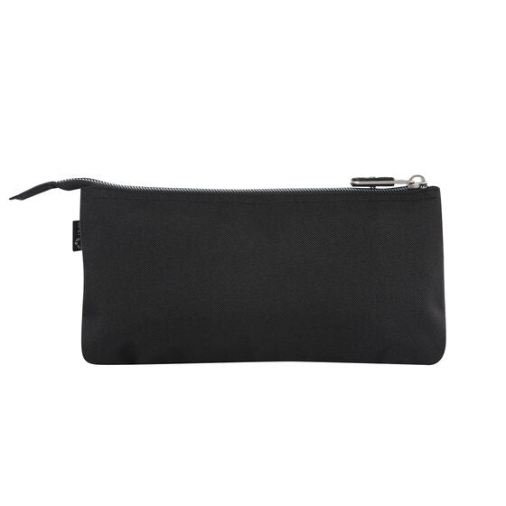 Totto 3 Compartments Pencil Case 22 x 11 x 3.5cm - Black