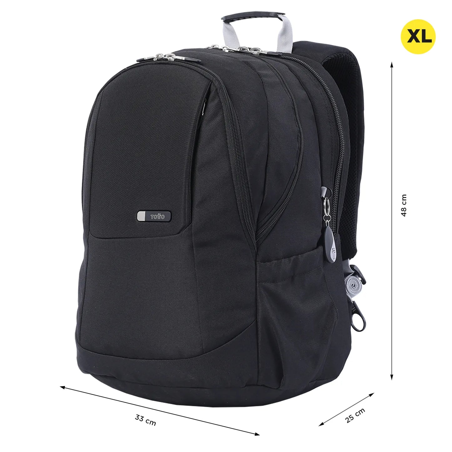 Totto Backpack 48 x 33 x 25cm - Black