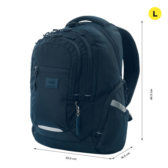 Totto Backpack 46.5 x 30.5 x 18.5cm - Blue