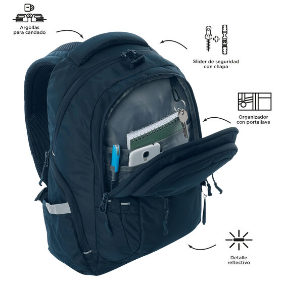 Totto Backpack 46.5 x 30.5 x 18.5cm - Blue