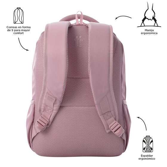 Totto Backpack 44.5 x 31 x 17cm - Lilac
