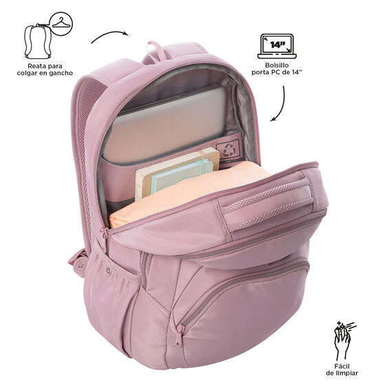 Totto Backpack 44.5 x 31 x 17cm - Lilac