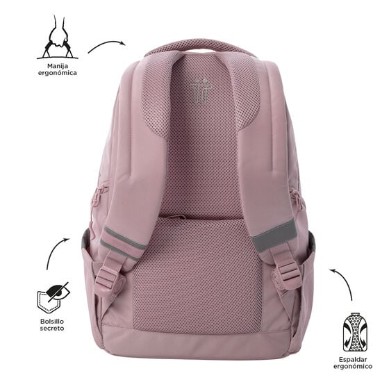 Totto Backpack 46.5 x 30.5 x 18.5cm - Lilac