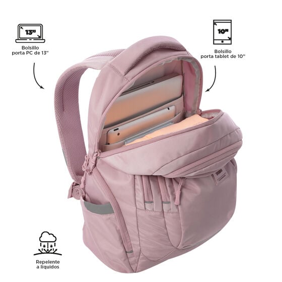 Totto Backpack 46.5 x 30.5 x 18.5cm - Lilac