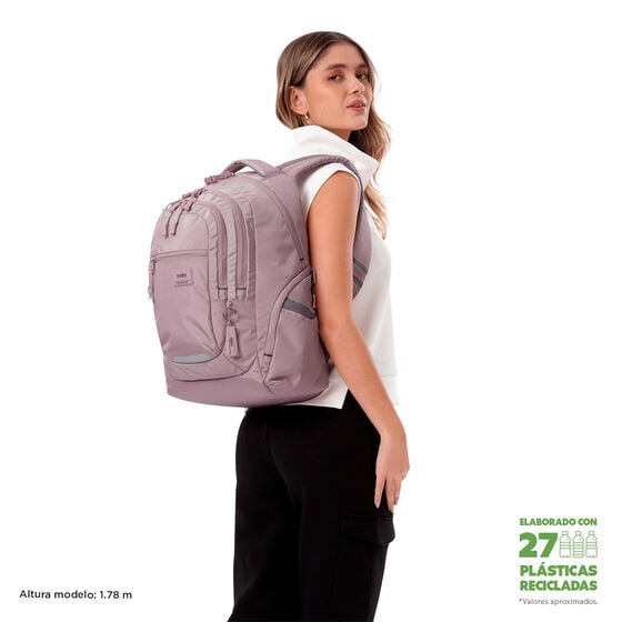 Totto Backpack 46.5 x 30.5 x 18.5cm - Lilac