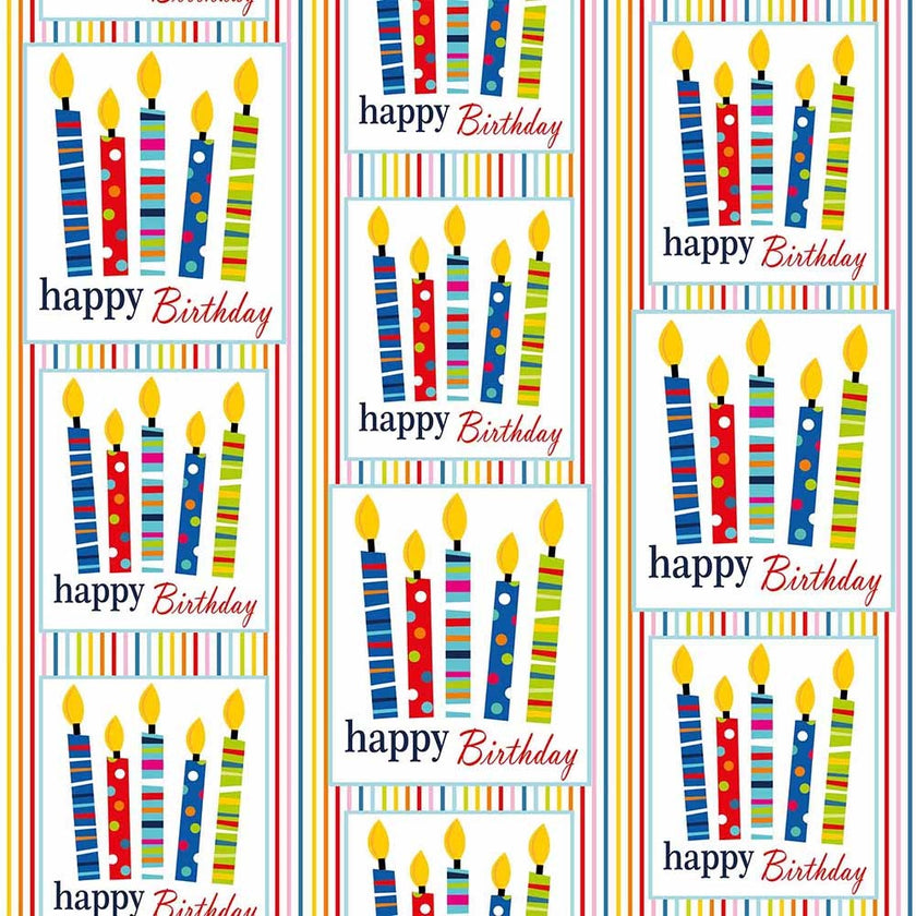 Gift Wrapping Paper Single Sheet 50 x 70cm - Happy Birthday