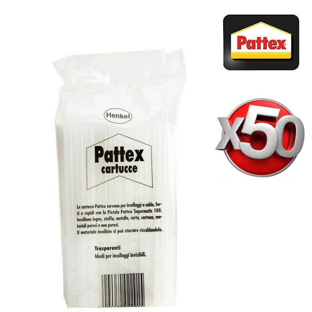 Pattex Hot Glue Gun Melt Cartridges 200 x 11mm (1kg)