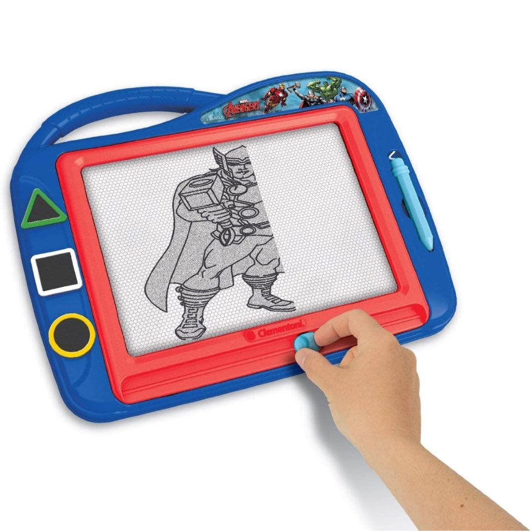 Clementoni Avengers Magnetic Write-Erase Drawing Board