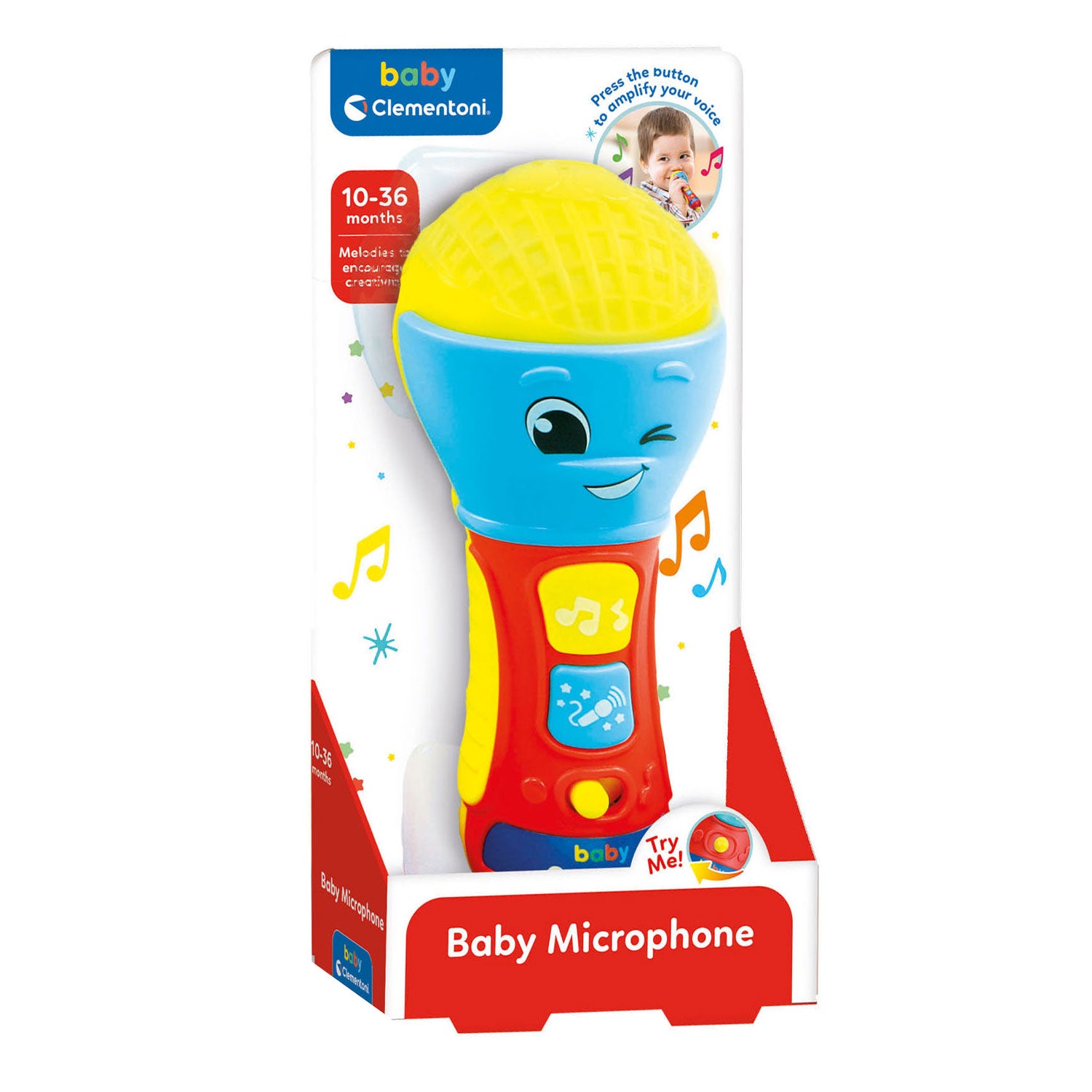 Clementoni Baby Microphone +10-36m