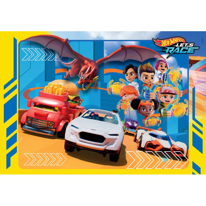 Clementoni Super Color Netflix 30pcs Puzzle 3+ - Hot Wheels