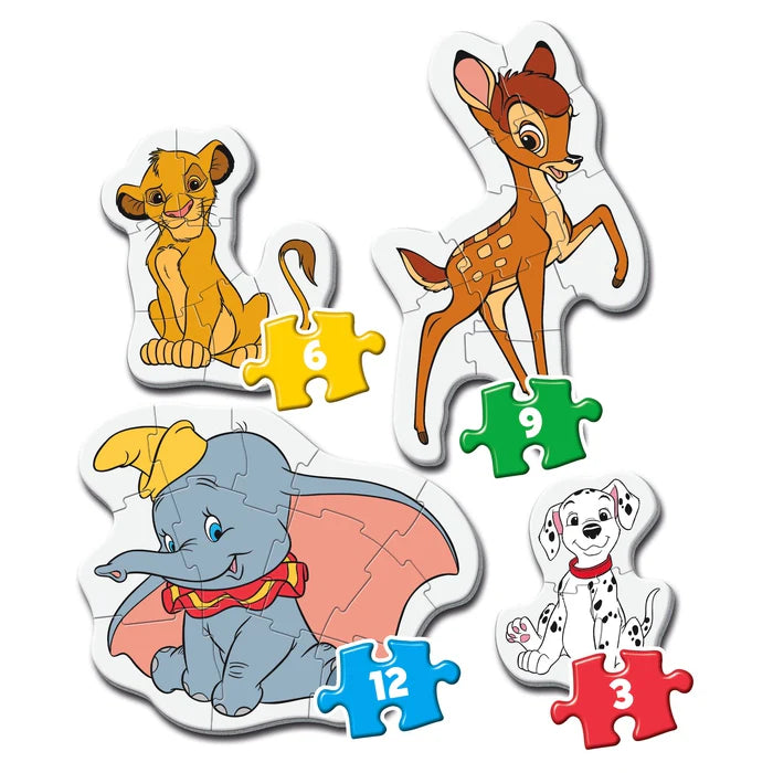 Clementoni Super Color Disney Classics My First Puzzles 2+ - Characters