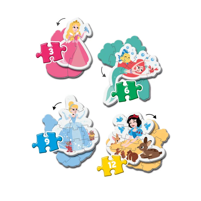 Clementoni Super Color Disney Princess My First Puzzles 2+ - Princesses
