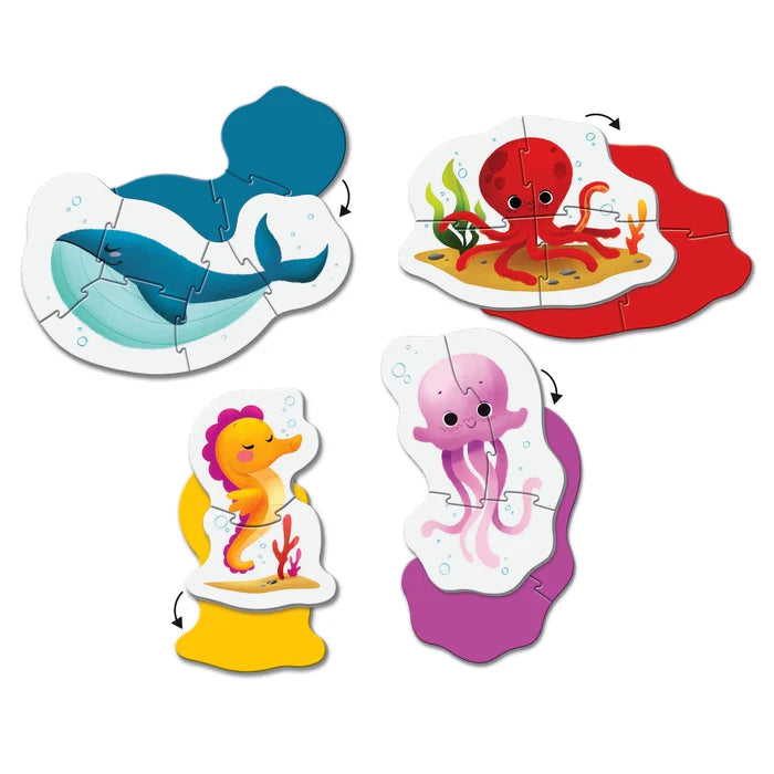 Clementoni Super Color My First Puzzles 2+ - Sea Life