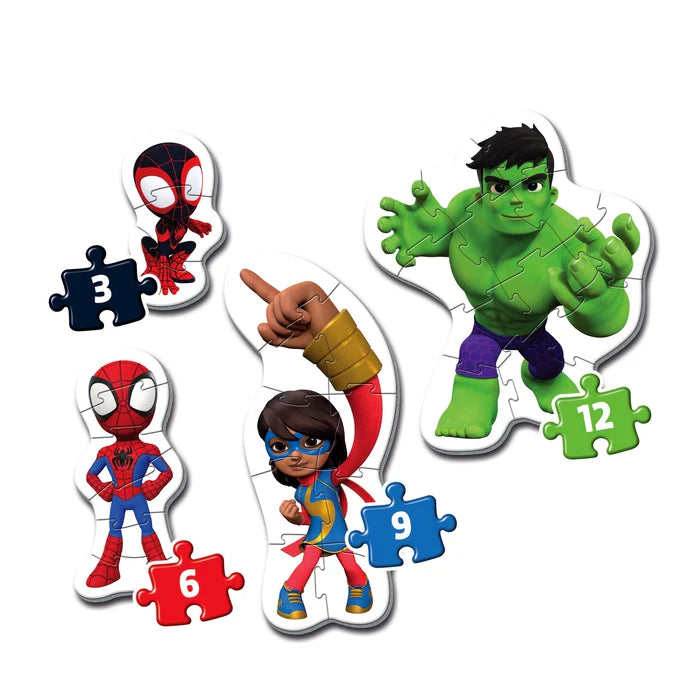 Clementoni Marvel Spidey And His Amazing Friends Puzzle 12pcs 2+