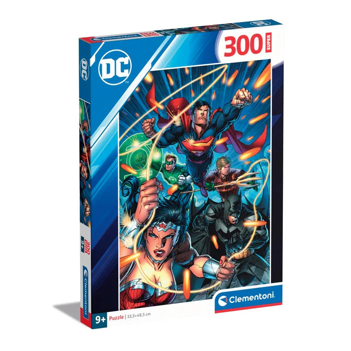 Clementoni Super Color DC Super 300pcs Puzzle 9+ - Dc Comics