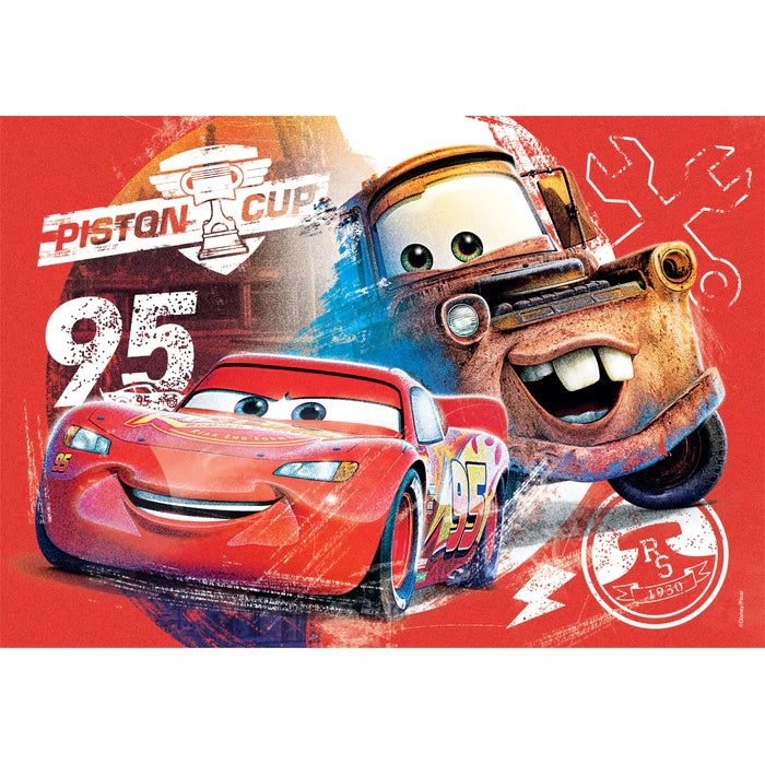 Clementoni Super Color Disney/Pixar 2 x 20pcs Puzzles 3+ - Cars
