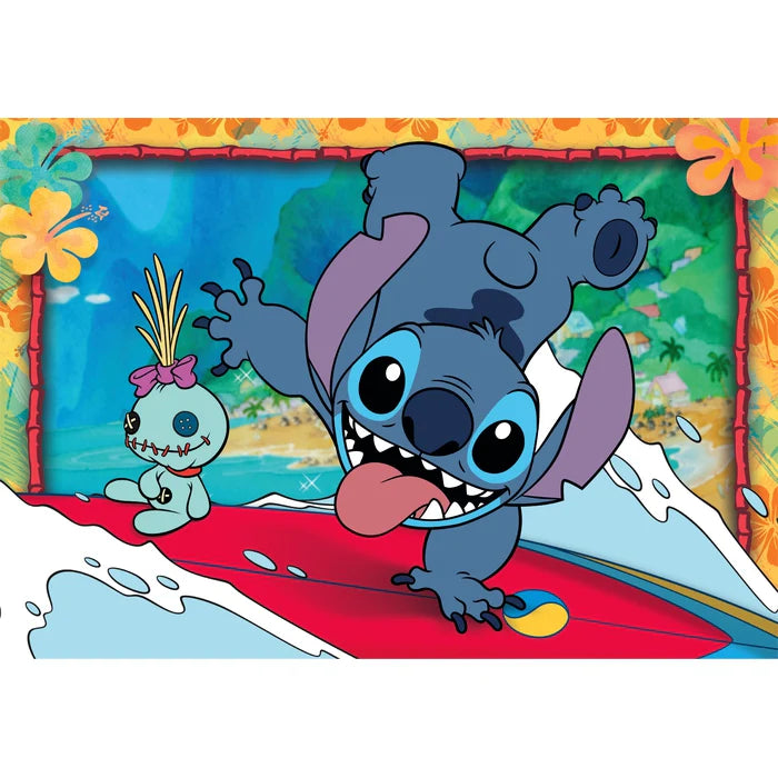 Clementoni Super Color Disney 2 x 20pcs Puzzles 3+ - Stitch
