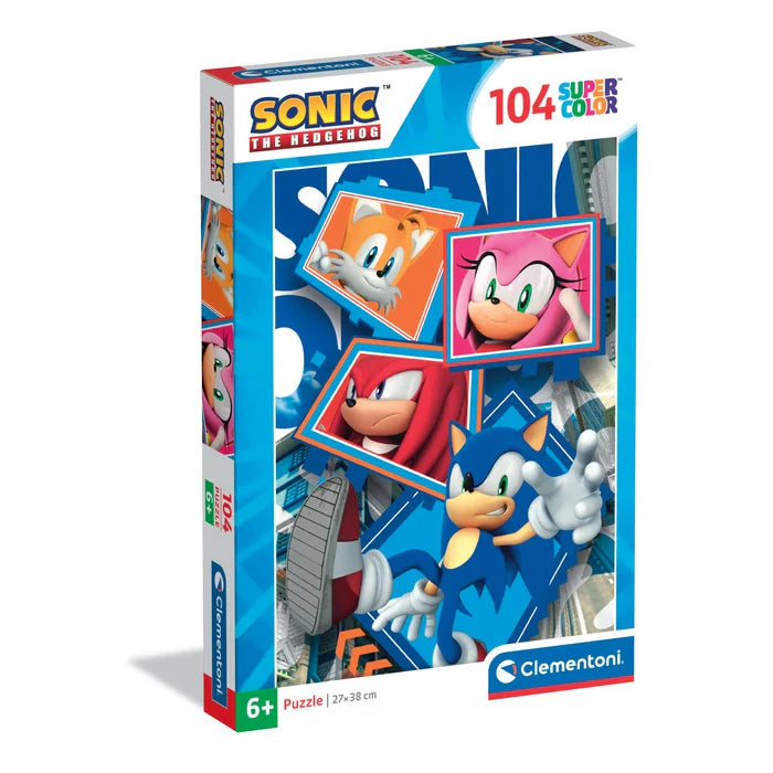 Clementoni Super Color 104pcs Puzzle 6+ - Sonic