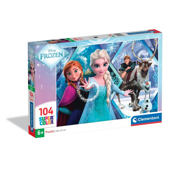 Clementoni Super Color Disney 104pcs Puzzle 6+ - Frozen