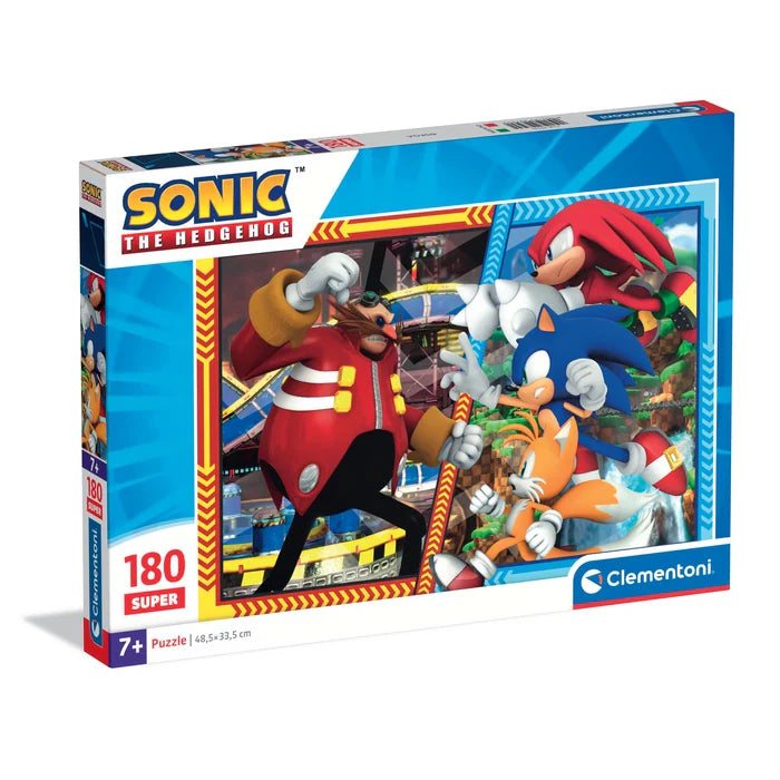 Clementoni Super Color Super 180pcs Puzzle 7+ - Sonic