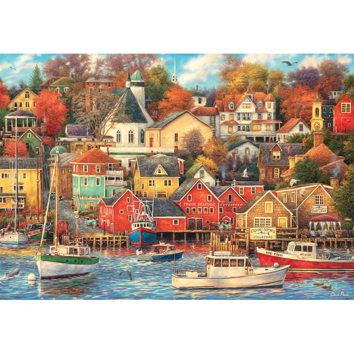 Clementoni High Quality Collection 1500pcs Puzzle - Good Times Harbor