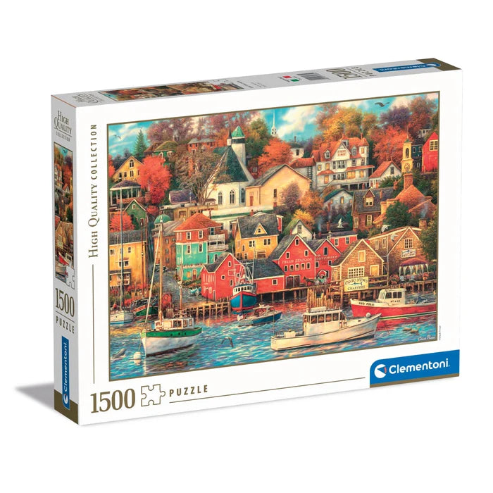 Clementoni High Quality Collection 1500pcs Puzzle - Good Times Harbor
