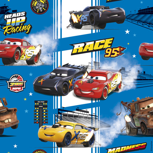 Gift Wrapping Paper Single Sheet 50 x 70cm - Cars