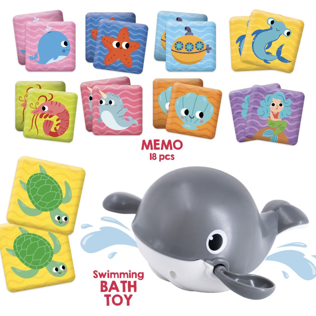 Lisciani Carotina Baby Ocean Fun x 1pc Assortment Bath Toys