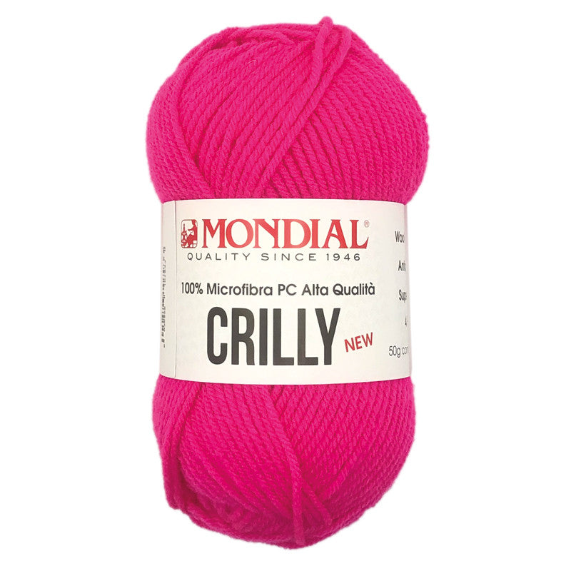 Mondial Crilly 100% Acrylic Wool - 576 / Pink