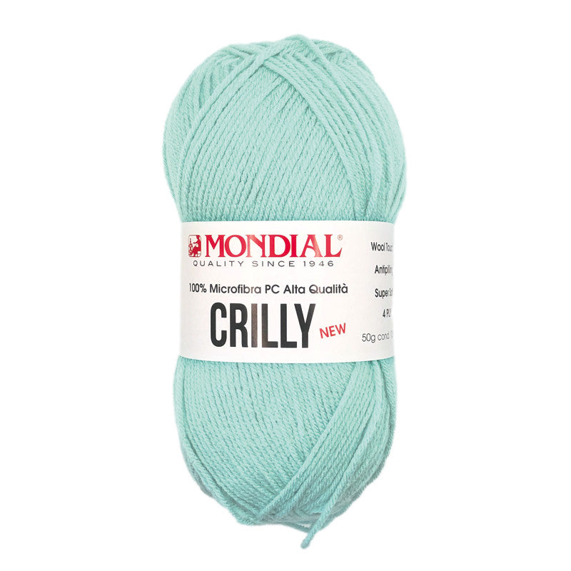 Mondial Crilly 100% Acrylic Wool - 580 / Mint