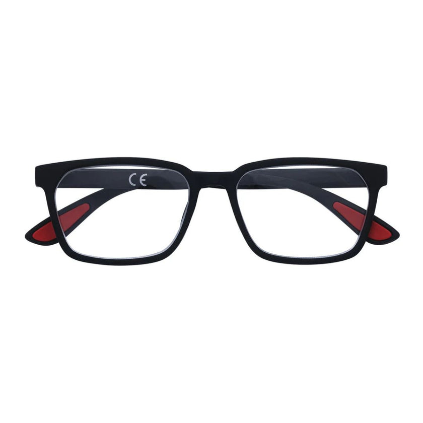 Zippo Reading Glasses +2.50 - 31Z-PR67-250 - Black With Red Rubber