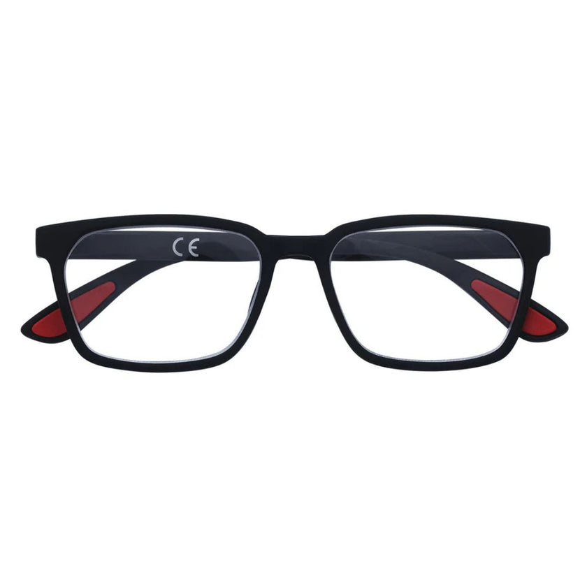 Zippo Reading Glasses +1.50 - 31Z-PR67-150 - Black With Red Rubber