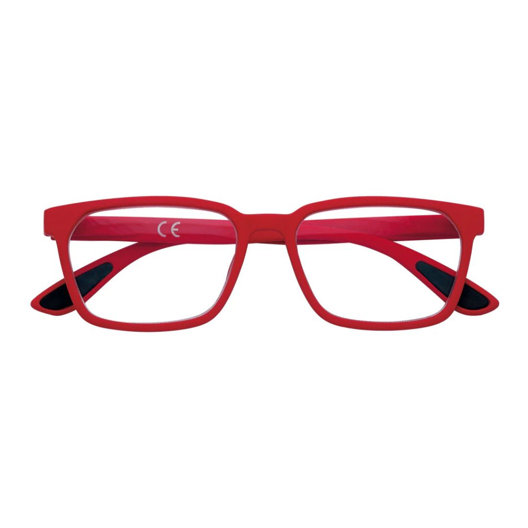 Zippo Reading Glasses +2.50 - 31Z-PR76-250 - Red With Black Rubber