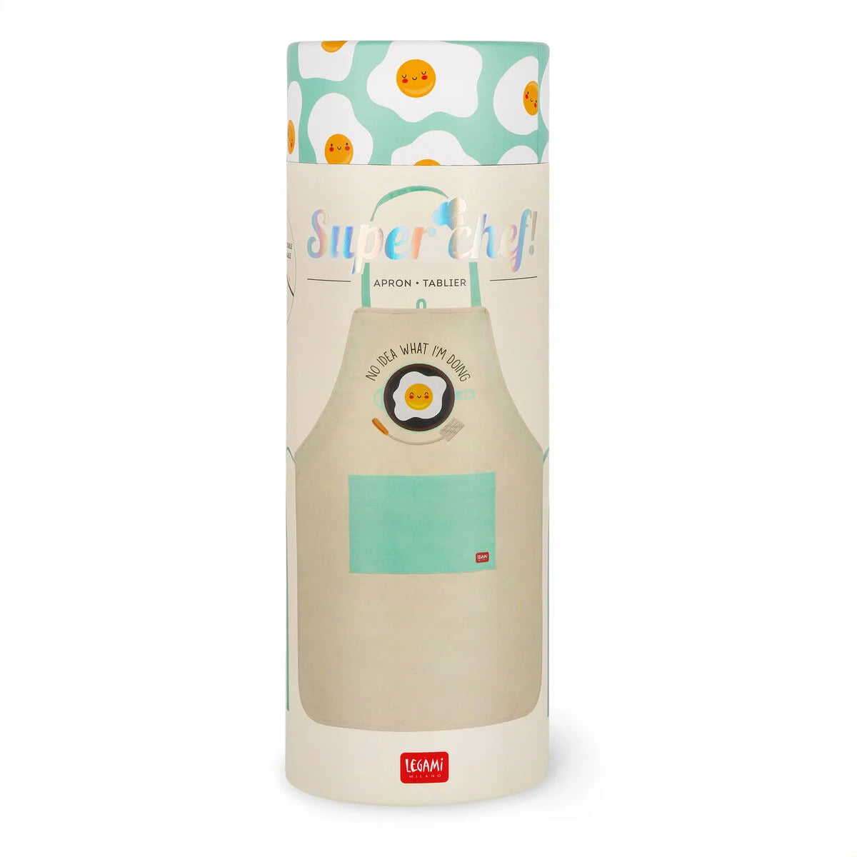 Legami Super Chef Kitchen Apron - Eggs