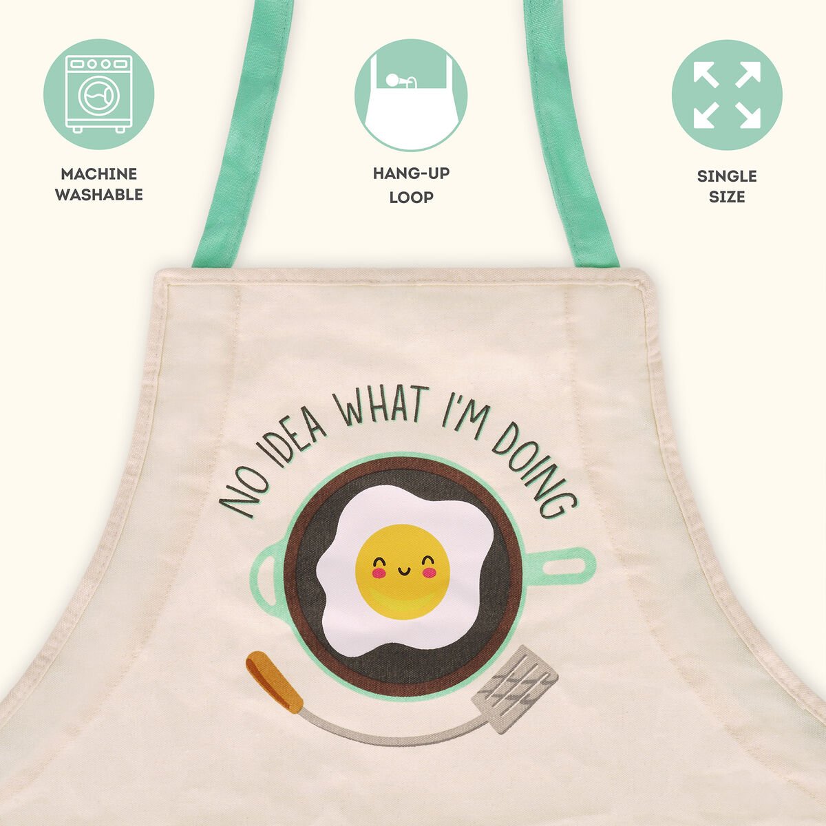 Legami Super Chef Kitchen Apron - Eggs