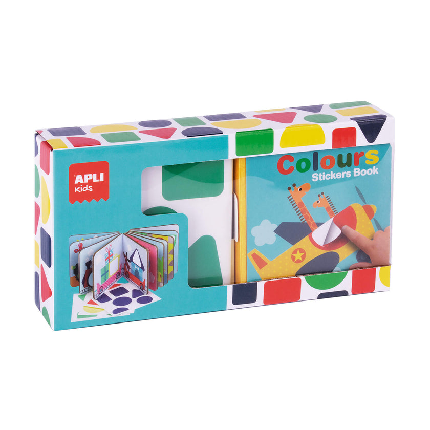 Apli Kids My First Sticker Book - Colours