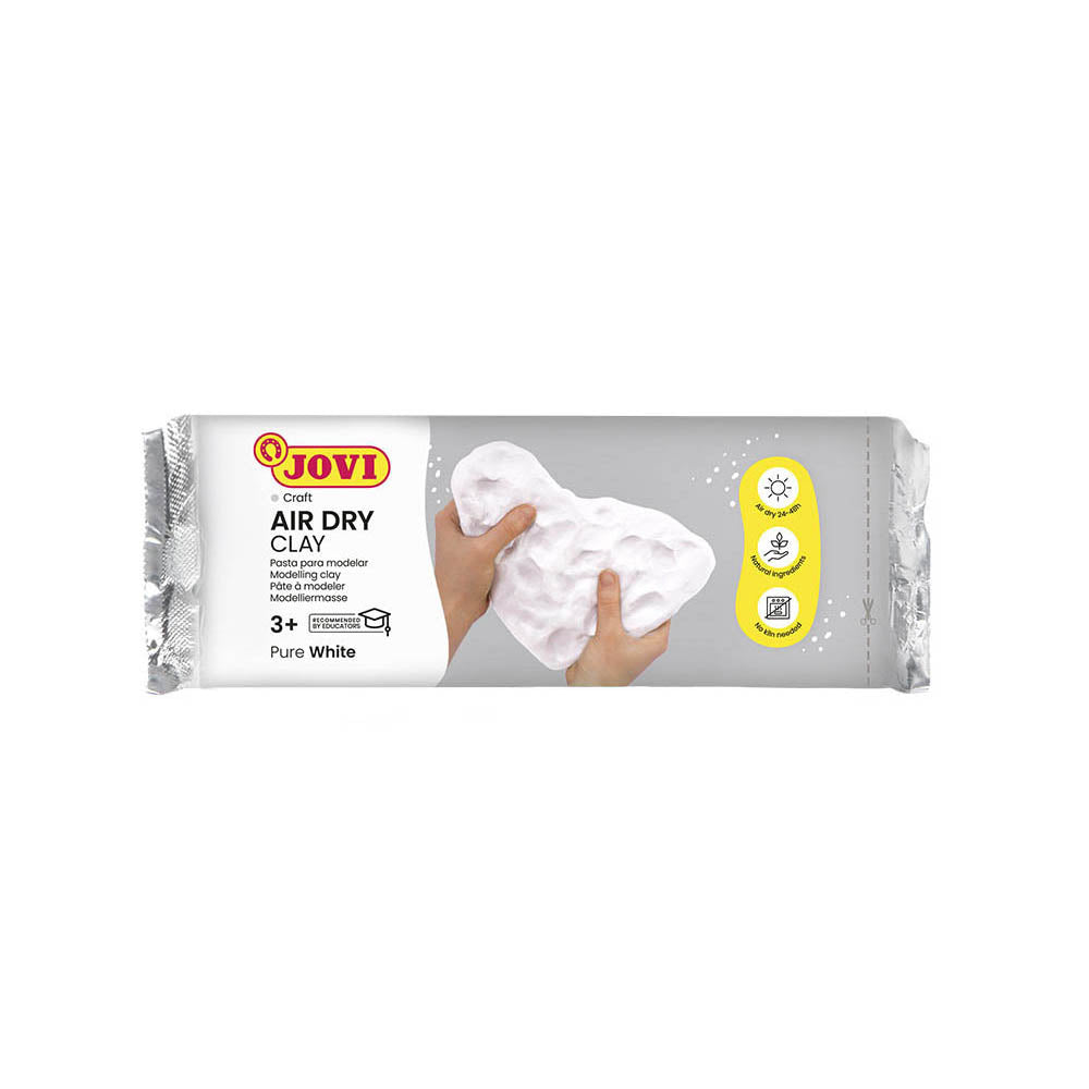 Jovi Air Dry Modelling Clay - White Clay - Various Sizes