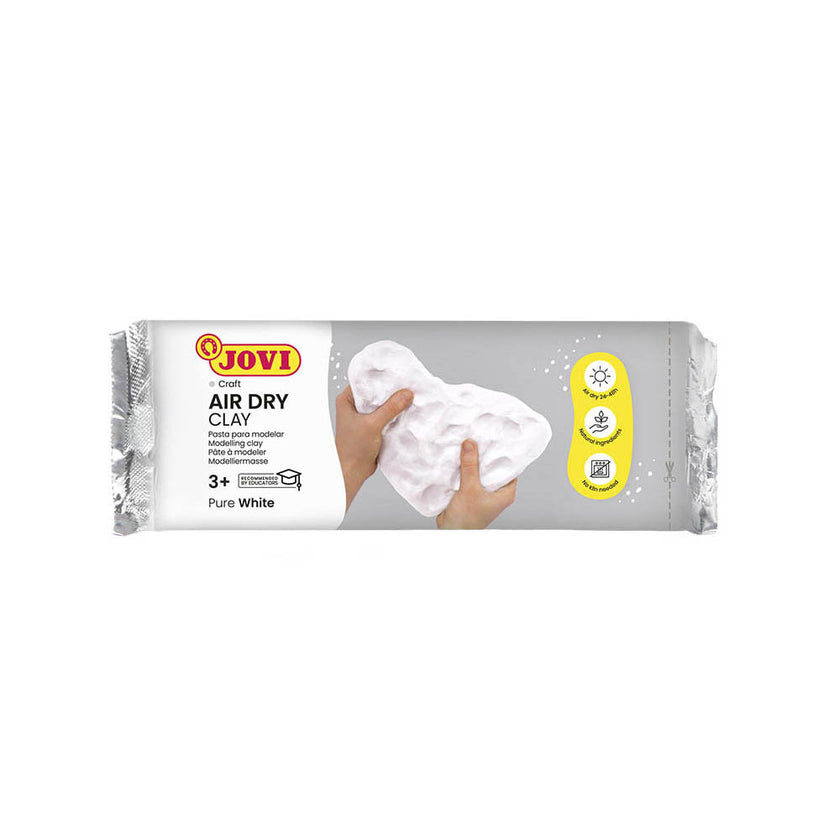 Jovi Air Dry Modelling Clay - White Clay - Various Sizes